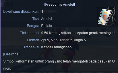 freedoms amulet
